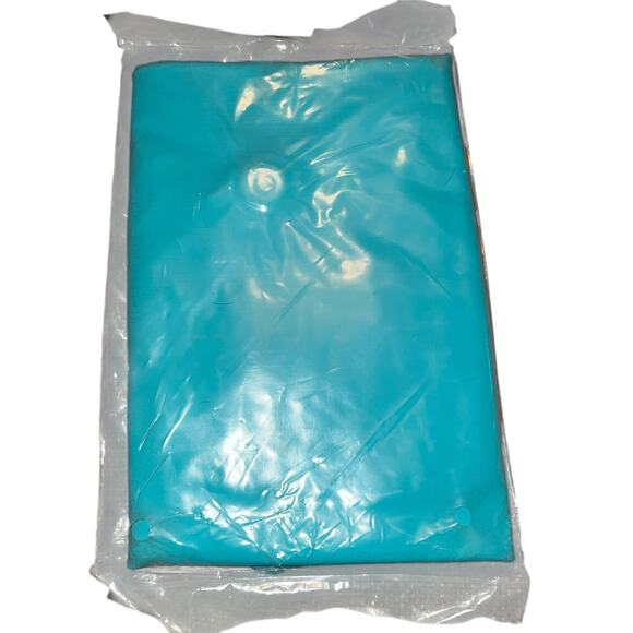 Vintage Intex 1989 The Wet Set Vinyl Tire Tube 36” Teal Turquoise pool float NEW - Picture 2 of 4